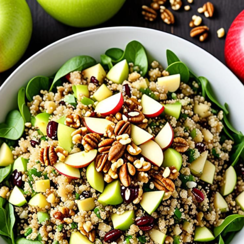 Apple Walnut Quinoa Salad