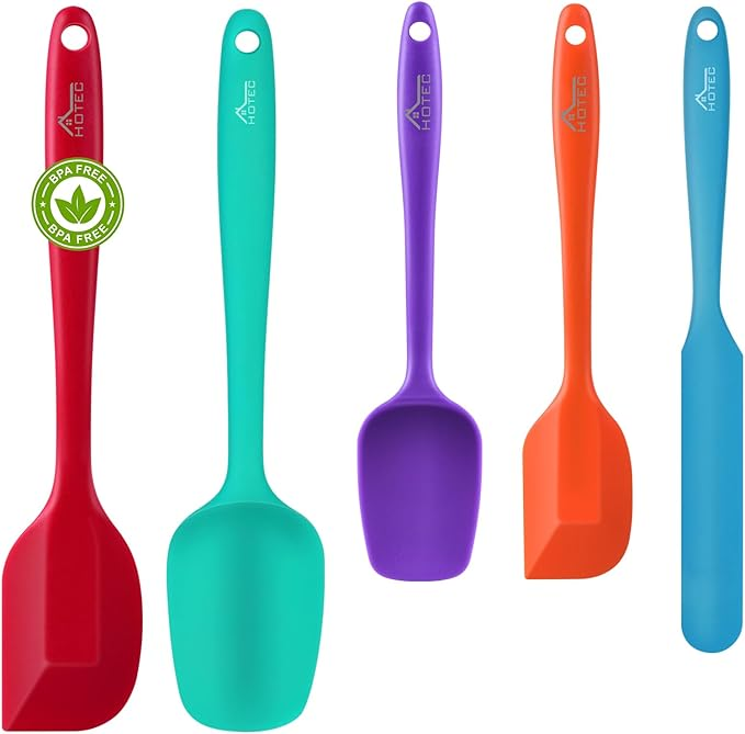 Silicone Rubber Spatula Set
