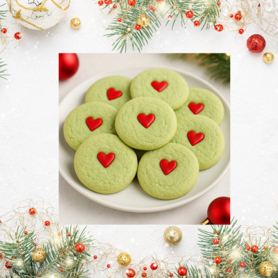 Grinch Sugar Cookies