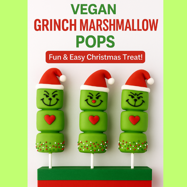 Grinch Marshmallow Pops