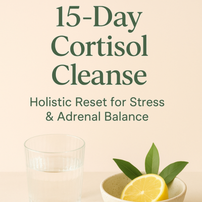 15-Day Cortisol Cleanse Plan:Holistic Reset for Stress & Adrenal Balance
