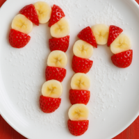 strawberry banana cane fruit sticks